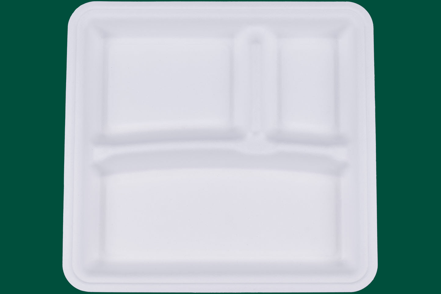10-Inch-3-Compartment-Square-Plates-Compostable-Sugarcane-Bagasse-Plates