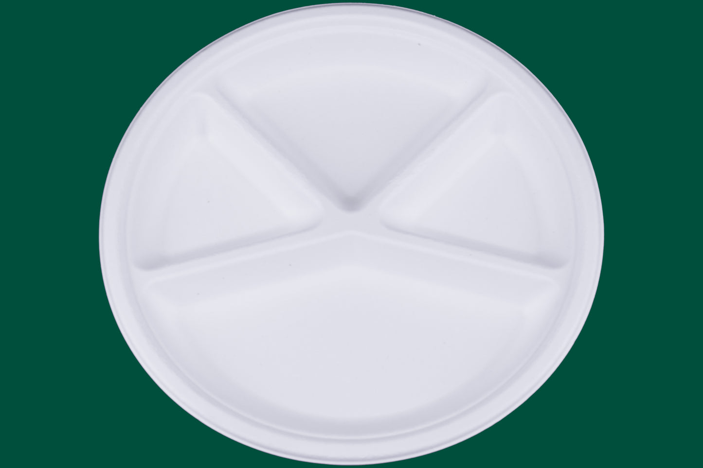 11-Inch-4-Compartment-Round-Plates-Compostable-Sugarcane-Bagasse-Plates