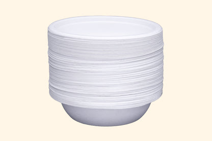 12-Oz-Round-Bowls-Compostable-Sugarcane-Bagasse-Bowl