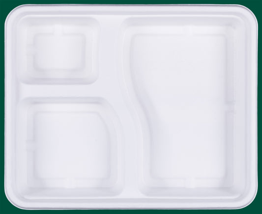 3-Compartment-Meal-Trays-Compostable-Sugarcane-Bagasse-Meal-Tray-Plates