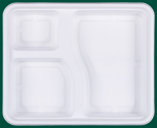 3-Compartment-Meal-Trays-Compostable-Sugarcane-Bagasse-Meal-Tray-Plates