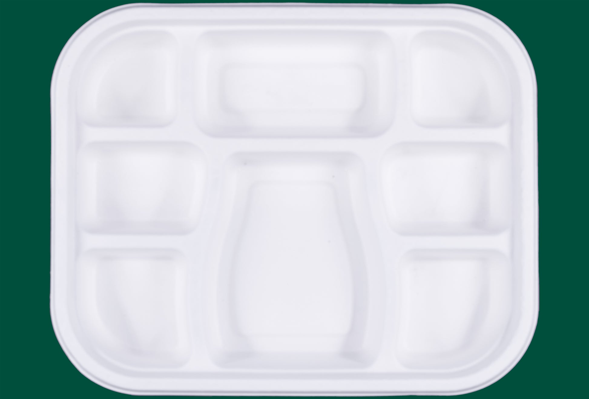 8-Compartment-Meal-Trays-Compostable-Sugarcane-Bagasse-Tray-Plates