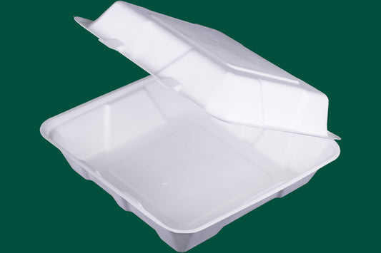 8x8-Inch-Clamshells-Compostable-Sugarcane-Bagasse-Clamshells