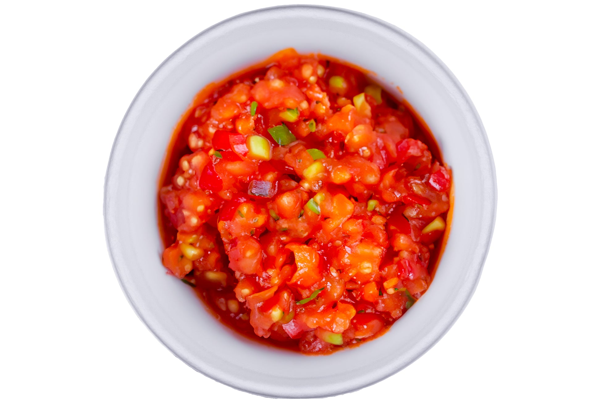 healthy-ingredients-included-salad-onion-red-pepper-tomatoes-corn-salsa-food-8-Oz-Round-Bowls-Compostable-Sugarcane-Bagasse-Bowl